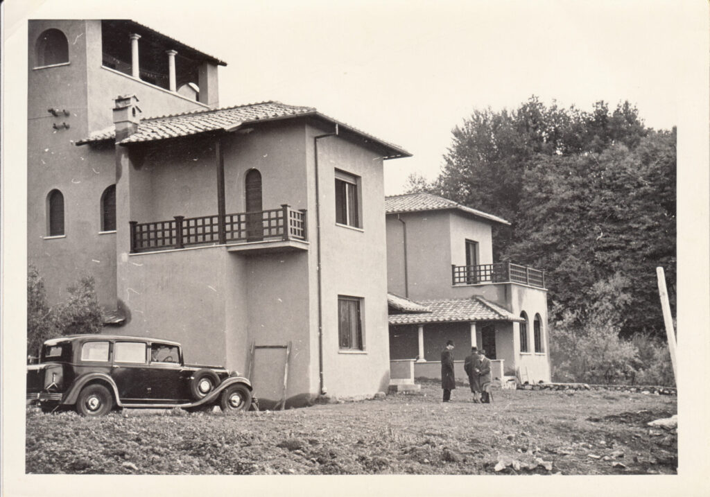 Ristorante Villa Alta a Grottaferrata foto storica